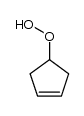 cyclopent-3-enyl hydroperoxide