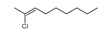 (2Z)-2-chloro-2-nonene