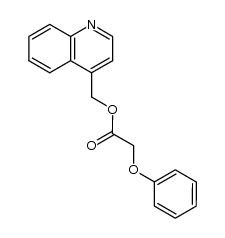 4-quinolylmethyl phenoxyethanoate