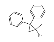 1-bromo-1-methyl-2,2-diphenylcyclopropane