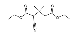 2-cyano-3,3-dimethyl-glutaric acid diethyl ester