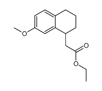 ethyl (1,2,3,4-tetrahydro-7-methoxy-1-naphthyl)acetate
