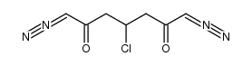 4-chloro-1,7-bis-diazo-heptane-2,6-dione