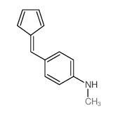 4-(cyclopenta-2,4-dien-1-ylidenemethyl)-N-methylaniline