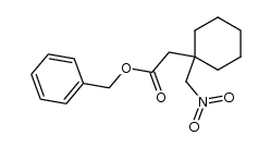 benzyl 1-(nitromethyl)cyclohexyl-acetate
