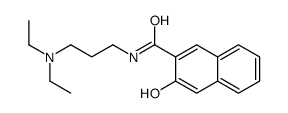 N-[3-(diethylamino)propyl]-3-hydroxynaphthalene-2-carboxamide