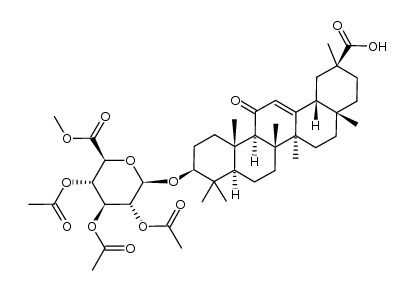methyl 1-(18β-glycyrrhet-3-yl)-2',3',4'-tri-O-acetyl-β-D-glucopyranuronate