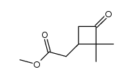 methyl (2,2-dimethyl-3-oxocyclobutyl)acetate