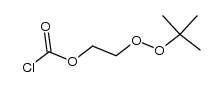 2-(t-Butyldioxy)-ethyl-chloroformat