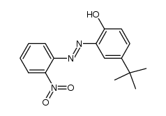 2-nitro-2'-hydroxy-5'-tert-butylazobenzene