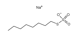 thiosulfuric acid S-octyl ester, sodium-salt