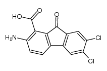 2-Amino-6,7-dichloro-9-oxofluoren-1-carbonsaeure