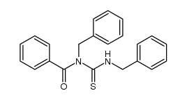 1-Benzoyl-1,3-dibenzylthioharnstoff