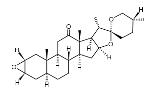 (25R)-2α,3α-epoxy-5α-spirostan-12-one