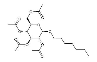 n-heptyl 2,3,4,6-tetra-O-acetyl-β-D-glucopyranoside
