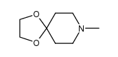8-Methyl-1,4-dioxa-8-azoniaspiro[4.5]decan