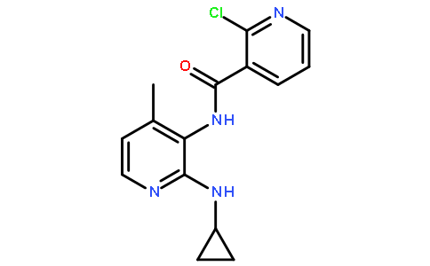 2-氯-N-[2-(环丙基氨基)-4-甲基-3-吡啶基]-3-吡啶甲酰胺