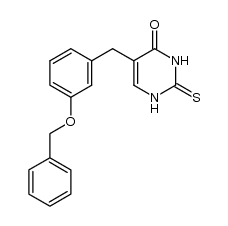5-(3-benzyloxy-benzyl)-2-thioxo-2,3-dihydro-1H-pyrimidin-4-one