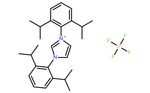 1,3-双(2,6-二异丙基苯基)-1H-咪唑-3-鎓四氟硼酸盐