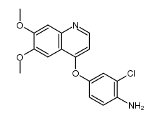 4-[(6,7-Dimethoxy-4-quinolyl)oxy]-2-chloroaniline