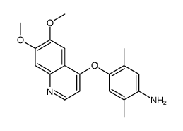 4-(6,7-dimethoxyquinolin-4-yl)oxy-2,5-dimethylaniline