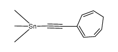 3-(trimethylstannylethynyl)-1,3,5-cycloheptatriene