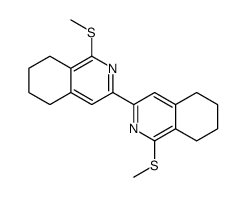 1-methylsulfanyl-3-(1-methylsulfanyl-5,6,7,8-tetrahydroisoquinolin-3-yl)-5,6,7,8-tetrahydroisoquinoline