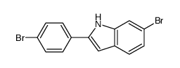 6-溴-2-(4-溴苯基)-吲哚 1188337