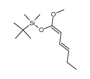 (1Z,3E)-1-(t-butyldimethylsilyloxy)-1-methoxyhexa-1,3-diene
