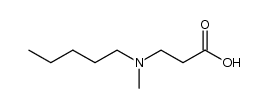 N-(n-pentyl)-N-methyl-3-aminopropionic acid