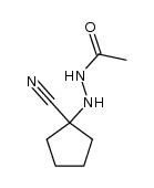 1-(1-Cyanocyclopentyl)-2-acetylhydrazine