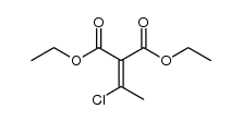 2-(1-chloro-ethylidene)-malonic acid diethyl ester