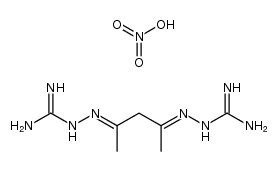 pentane-2,4-dione-bis-carbamimidoylhydrazone, dinitrate