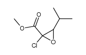 methyl 2-chloro-3-isopropyloxirane-2-carboxylate