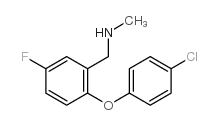 1-[2-(4-氯苯氧基)-5-氟苯基]-N-甲基甲基胺
