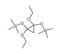 1,2-diethoxy-1,2-di(trimethylsilyloxy)cyclopropane