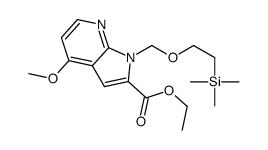 Ethyl 4-methoxy-1-{[2-(trimethylsilyl)ethoxy]methyl}-1H-pyrrolo[2 ,3-b]pyridine-2-carboxylate