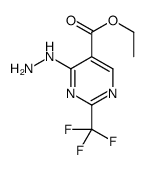 Ethyl 4-hydrazino-2-(trifluoromethyl)-5-pyrimidinecarboxylate