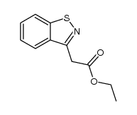 1,2-Benzisothiazol-3-yl-acetic acid ethyl ester