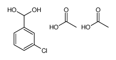 acetic acid,(3-chlorophenyl)methanediol