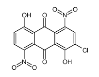 2-chloro-1,5-dihydroxy-4,8-dinitroanthracene-9,10-dione