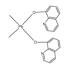 Dimethyl-bis-oxinato-blei(IV)