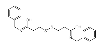 N-benzyl-3-[[3-(benzylamino)-3-oxopropyl]disulfanyl]propanamide