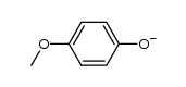 4-methoxyphenolate anion