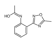 N-[2-(5-methyl-1,2,4-oxadiazol-3-yl)phenyl]acetamide