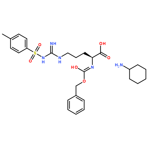 苄氧羰基-甲苯磺酰基-精氨酸环己胺盐