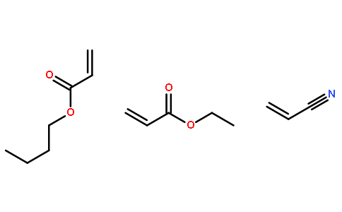 2-丙烯酸丁酯与2-丙烯酸乙酯和2-丙烯腈的聚合物