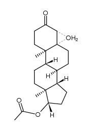 17β-acetoxy-4,5-epoxy-5-androstan-3-one