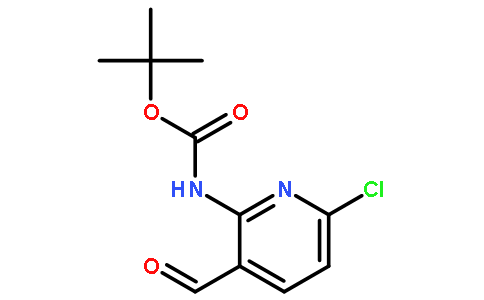 6-氯-3-甲酰基吡啶-2-基氨基甲酸叔丁酯