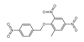 (2-methyl-4,6-dinitro-phenyl)-(4-nitro-benzyl)-ether